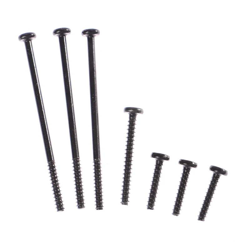 

7Pcs/Set For Sony PS2 30000 Host Controller Silver Metal Head Replacement Screw Set Screws For PS2 3W
