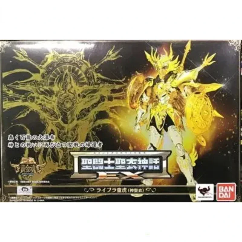 В наличии Bandai Saint Cloth EX Seiya Golden Soul Libra Dohko GOD CLOTH Фигурка Коллекция игрушек Подарок