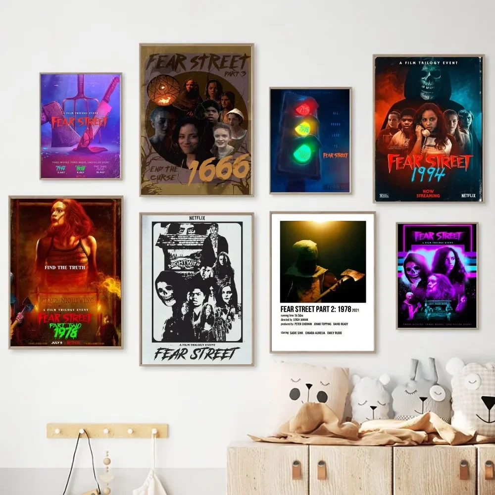 Тематический Постер Fear Street Без Рамы В Современном Стиле Декор Для Стен