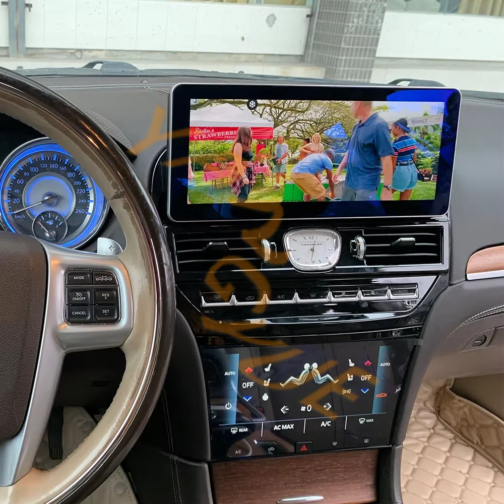 12,3-дюймовый обновленный Android14 HD-экран для Chrysler 300C 2011-2015, автомобильный радиоприемник, GPS-навигация, мультимедийный плеер, головное устройство DSP CarPlay (art.: 3920cfee28431) - 3920cfee28431