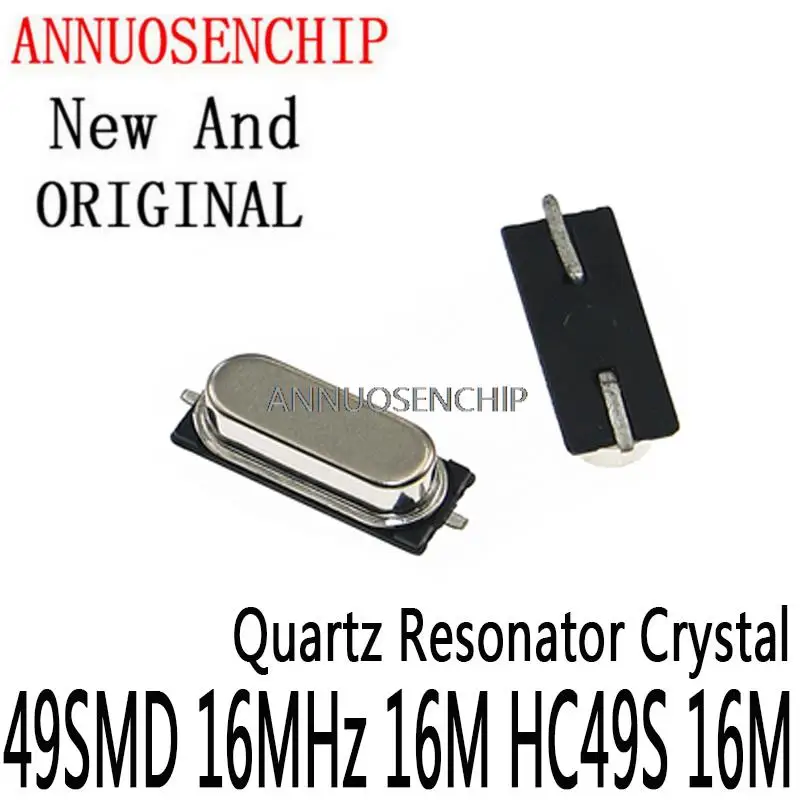 Hc 2452 Кварцевый резонатор HC-49S, 16 МГц, 20 шт | AliExpress