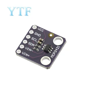 MCP3421 I2C SOT23-6 delta-sigma ADC Evaluation Module Board For PICkit Serial Analyzer Module GY MCP3421