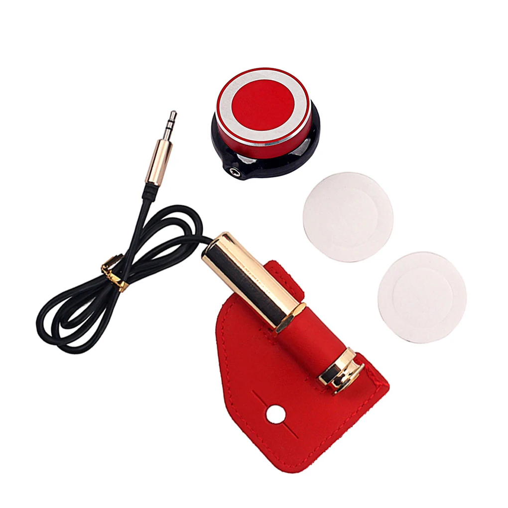 

Guitar Pickup Piezo Contacts Acoustic Ukulele Violin Mandolin Stringed Repairing Training Performance Spare Part