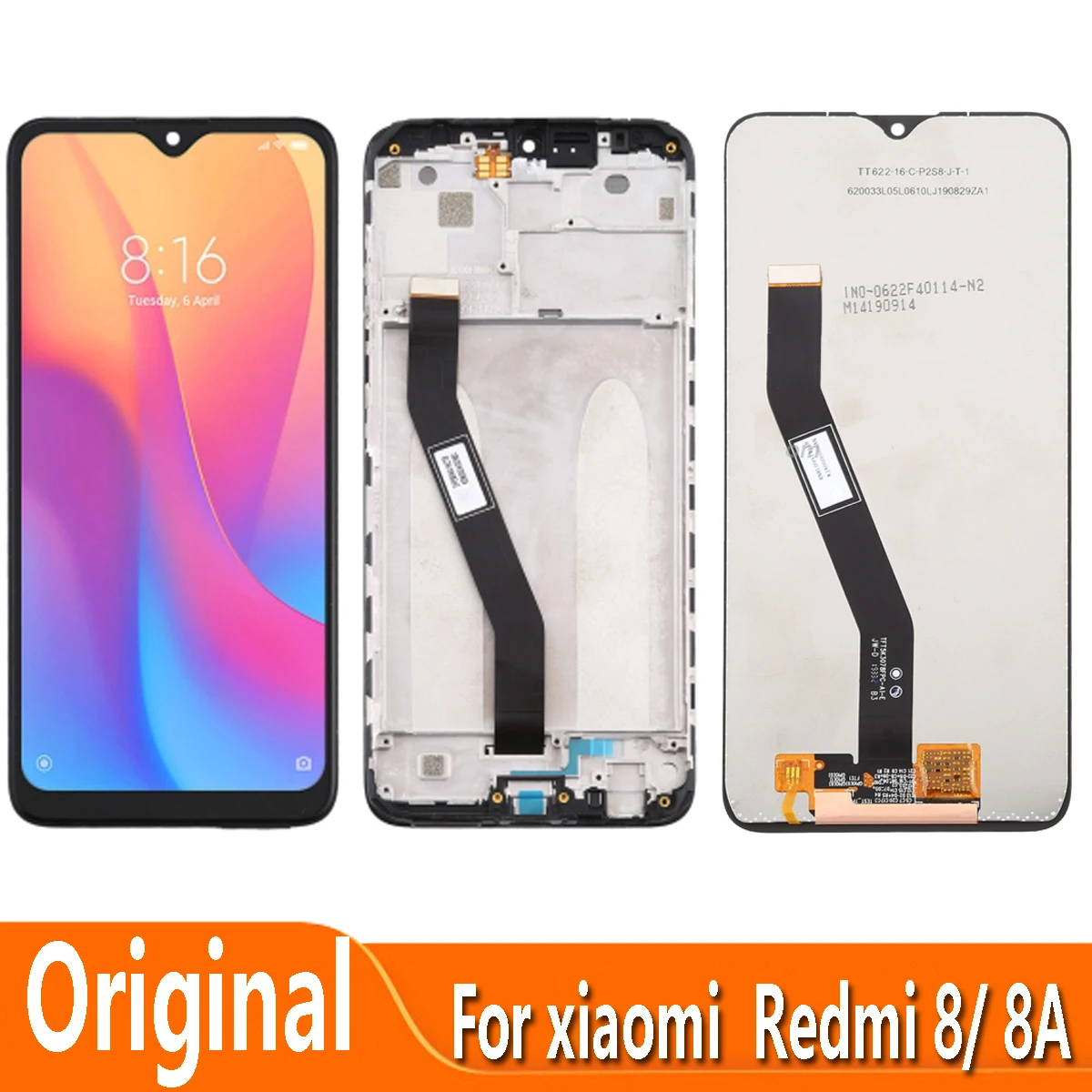 

ЖК-дисплей 6,22 дюйма для Xiaomi Redmi 8 с сенсорным экраном и дигитайзером, сменный экран в сборе для xiaomi Redmi 8A Hongmi