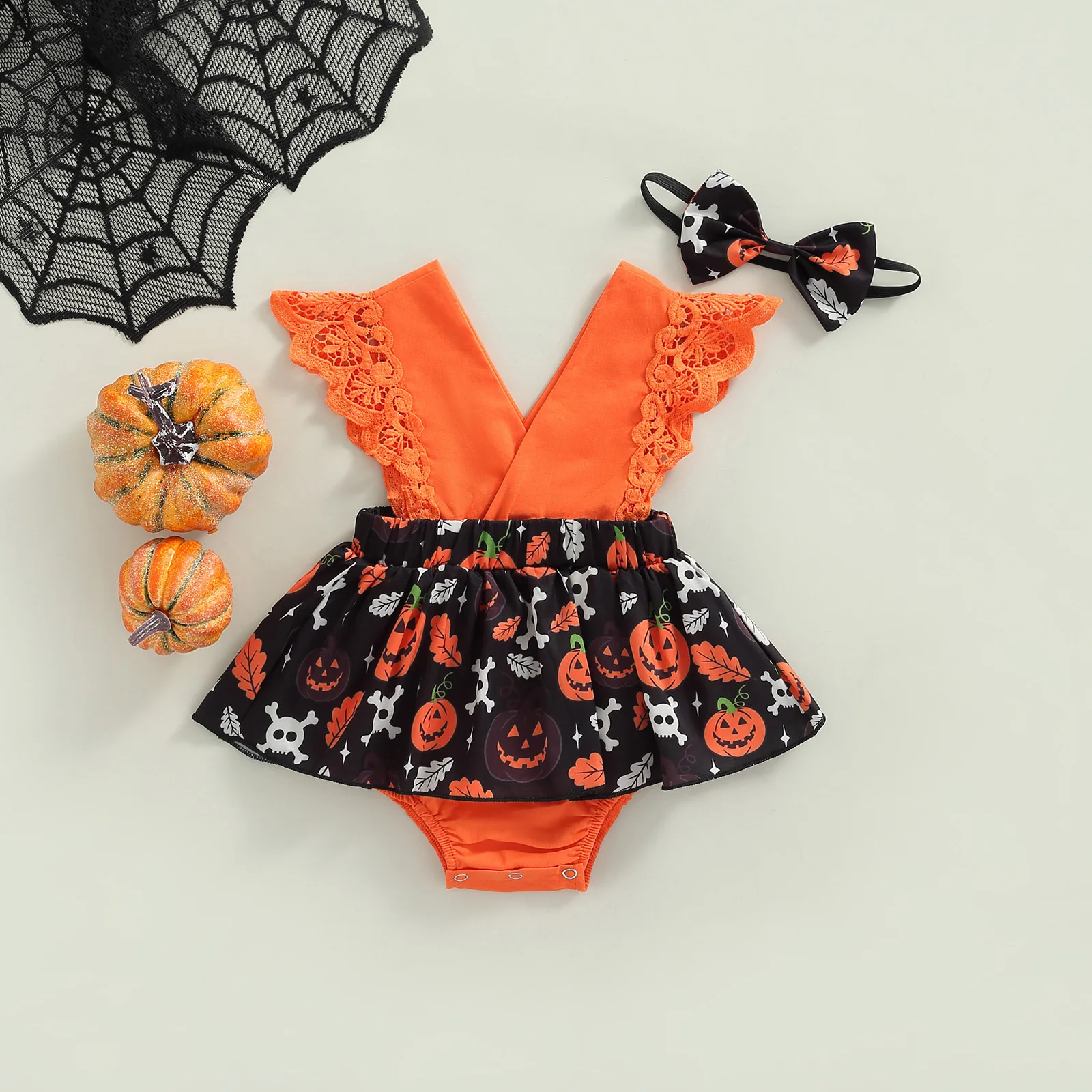 Комбинезон в стиле пэчворк для новорожденных комбинезон с V-образным вырезом