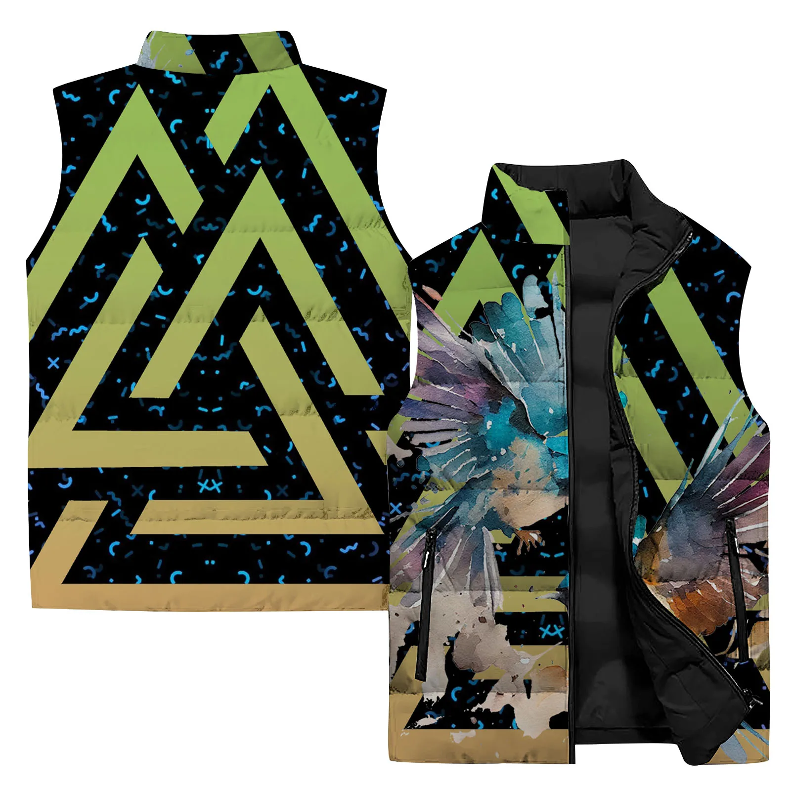 Мужской рабочий жилет с рисунком