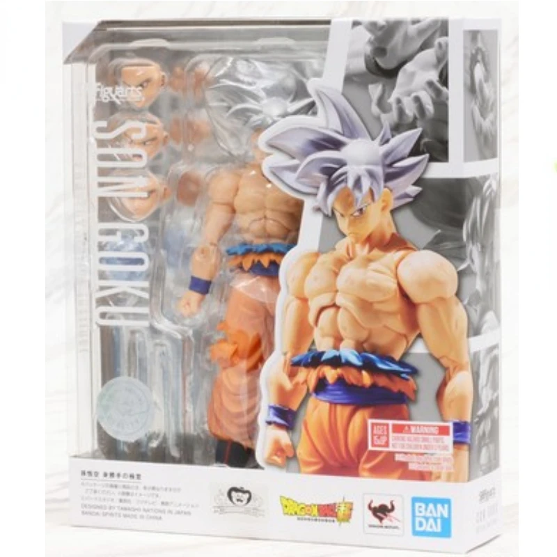 

Оригинальная Bandai BANDAI Dragon Ball Super SHF Sun Wukong, Бесплатная Экстремальная Серебряная фигурка Yigong из волос, коллекционная фигурка