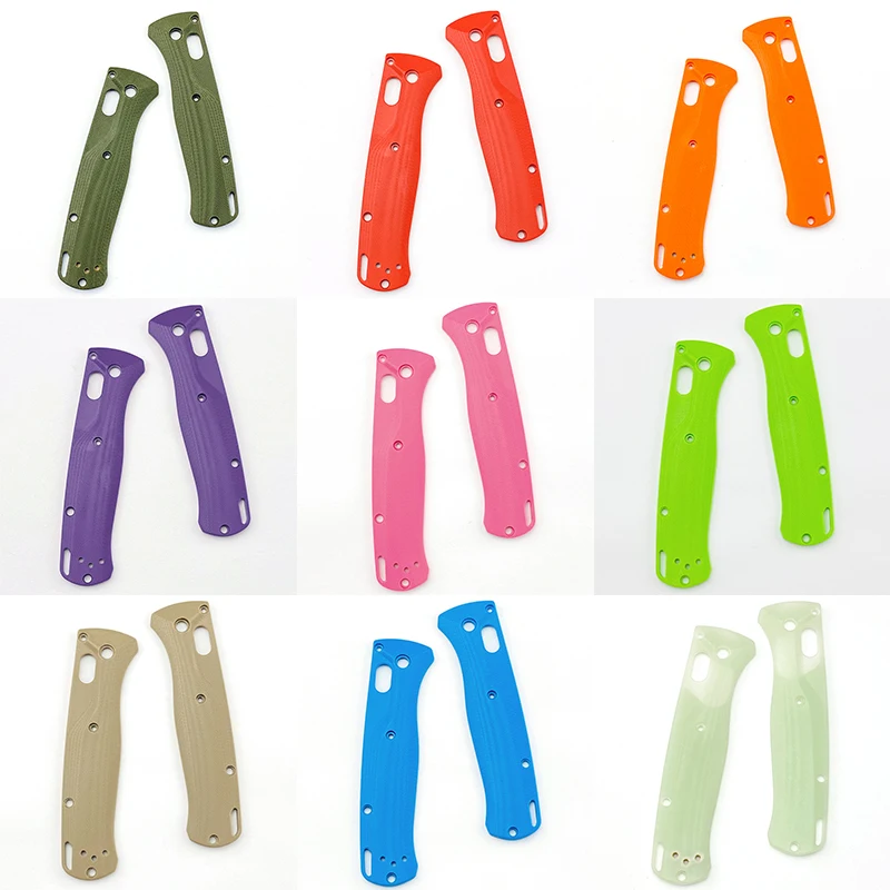 1 пара 11 цветов на заказ перекрестное выцветание G10 ручные нашивки для ножей Benchmade buподача 535 ножи Сделай Сам аксессуары Запчасти