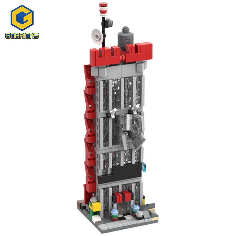 

MOC Daily Bugle Building Blocks DIY Creative Idea Assemble Brick Model Kids Children Collection Toy Birthdays Christmas Gift