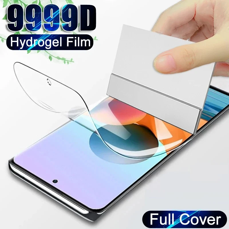 

Hydorgel Film For Xiaomi Redmi Note 10 11 9 8 7 Pro 9A 9C 8A 7A Protective Film For Redmi Note 10 9 10S 8 7 8T Srceen Protector