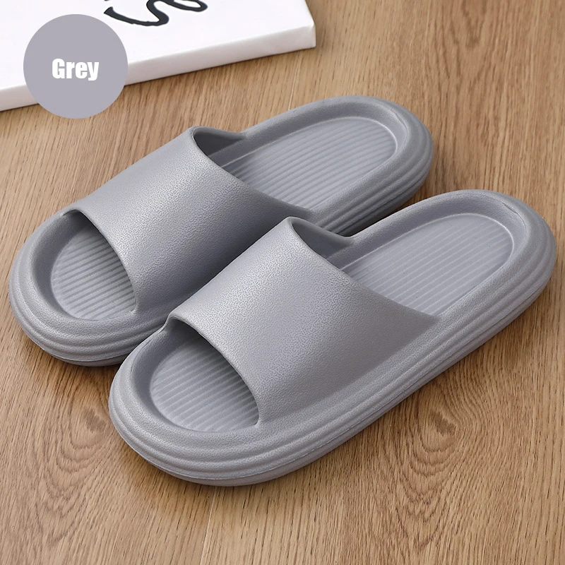 Thick Platform Bathroom Home Slippers Women Fashion Soft Sole EVA Indoor Slides Woman Sandals 2022 Summer Non-slip Flip Flops