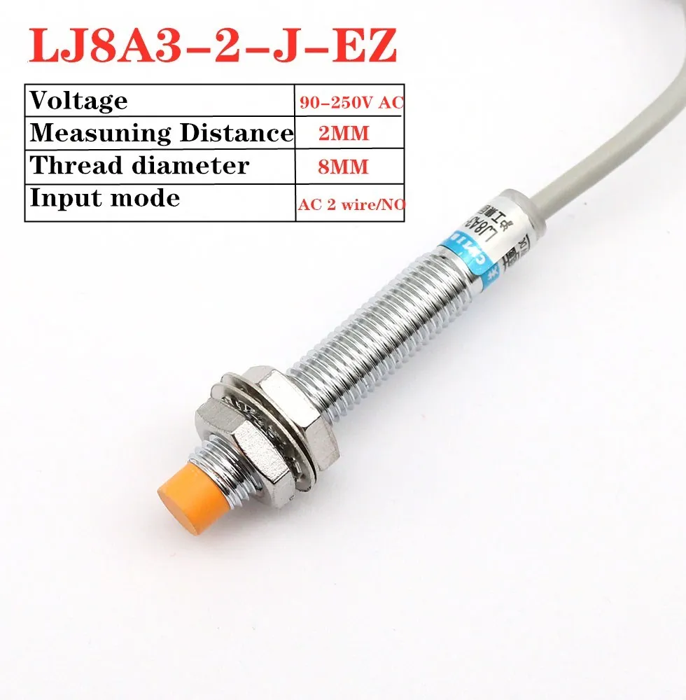 

Индуктивный бесконтактный переключатель LJ8A3-2-Z-BX/AX