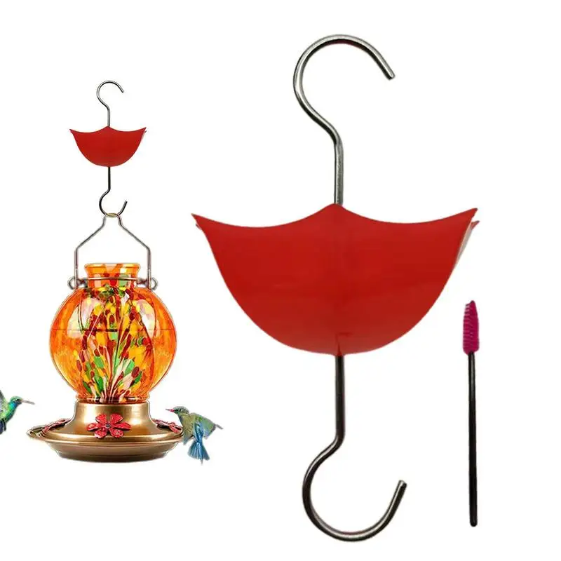 Flower Shape Feeder Accessory Moat Hooks Sturdy Leakproof Ant Guard Moat Hook For Patio Lawn Garden