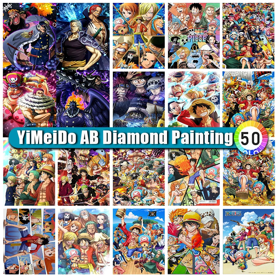 

Алмазная живопись YIMEIDO AB, вышивка крестиком, картина стразы из мультфильма, 3D Алмазная мозаика, набор для аниме, подарок для детей
