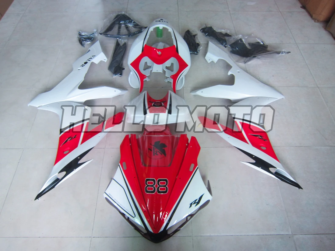 

Suitable for YZF-R1 YZF R1 2004 2005 2006 Motorcycle Shell Fairing Spoiler Bodywork Set ABS Injection Molding RN12