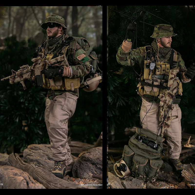 

DAMTOYS 1/6 78081 NAVY SEALS SDV TEAM Radio Telephone Operator 12'' Full Set Male Soldier Action Body In Stock