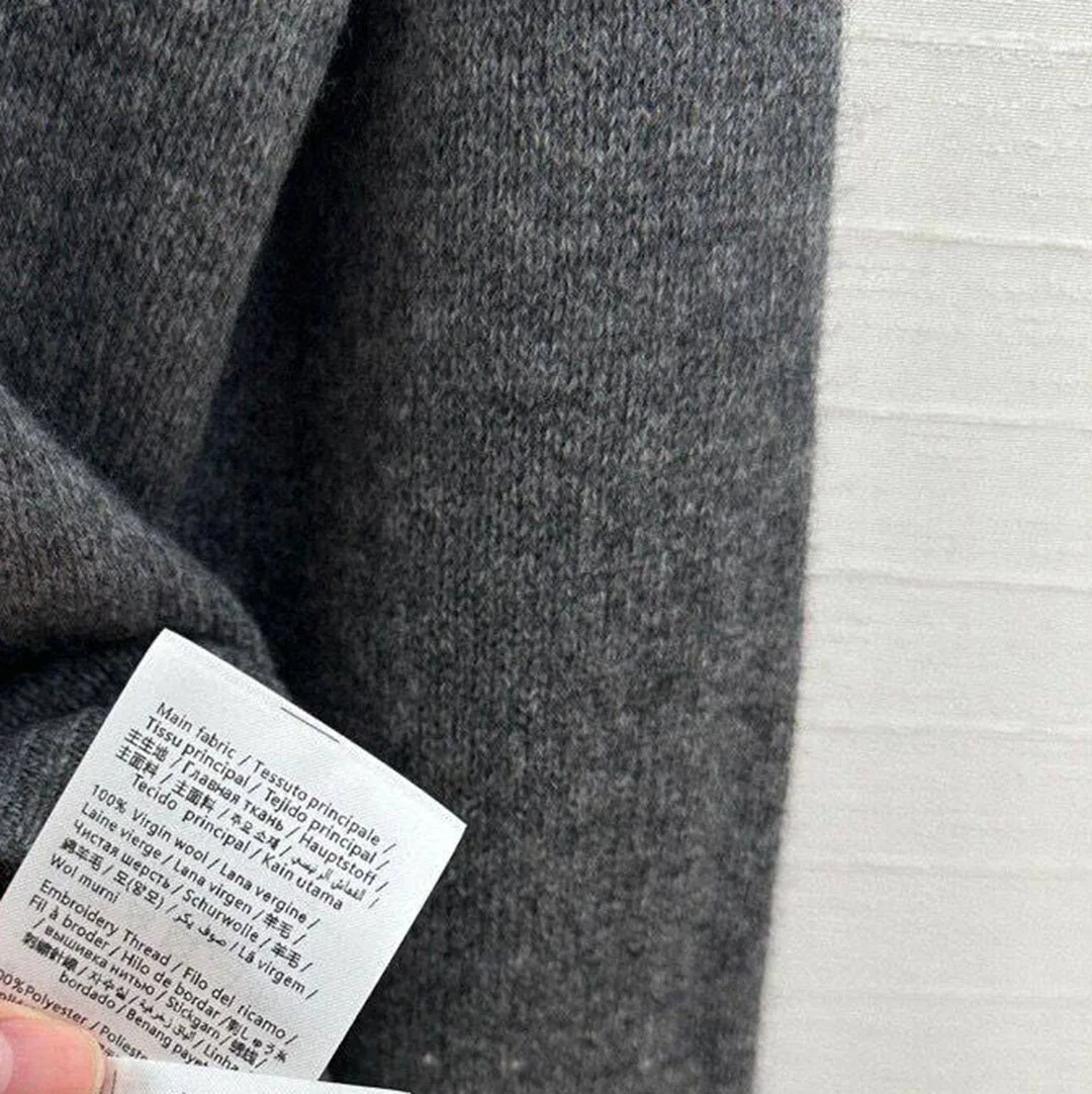 Новинка 2024 модные кардиганы из 100% шерсти с украшением бисера женский свитер