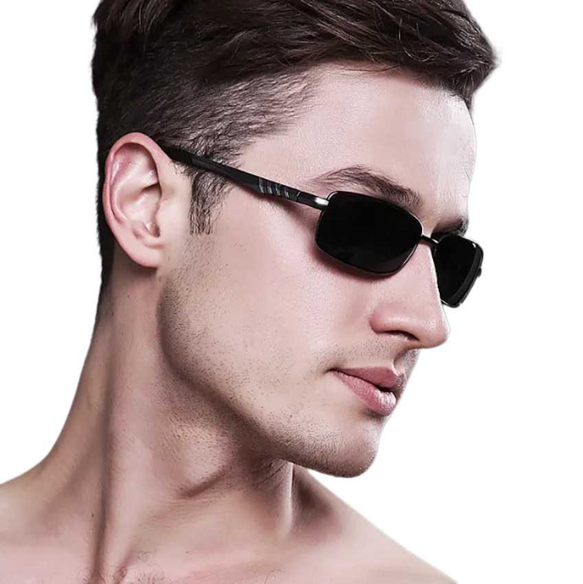 Поляризованные солнцезащитные очки VAKA модные брендовые мужские черные