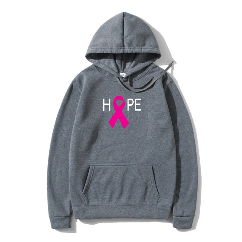 

Hoodi HOPE Breas Cancer Awareness Pink Ribbon Outerwear Hoody