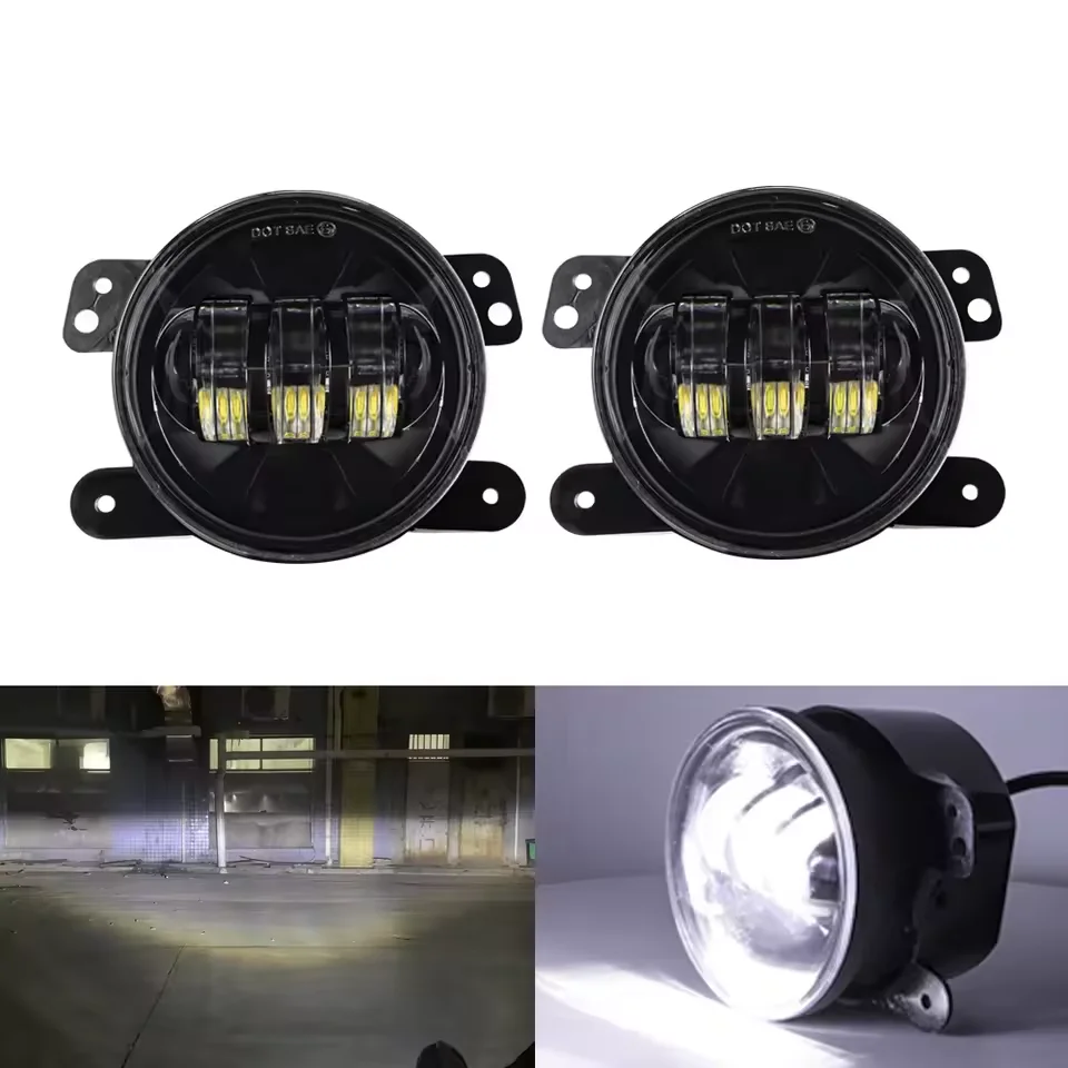 7-дюймовые светодиодные фары для Jeep Wrangler Off Road suzuki samurai светодиодные прожекторы 7-дюймовые фары Angel Eyes DRL Ходовые фары H4 H13