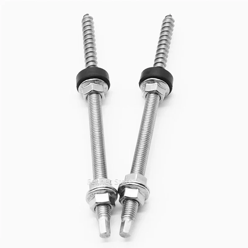 Болты для солнечной панели крепежные винты крыши 4/6 шт. M10 нержавеющая сталь 304