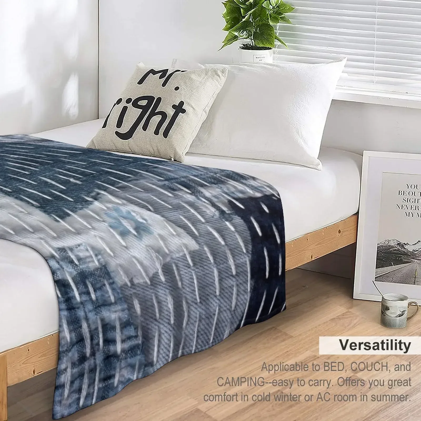 Джин Боро сашико ручной работы текстильный узор Плед Детские волосы Одеяла