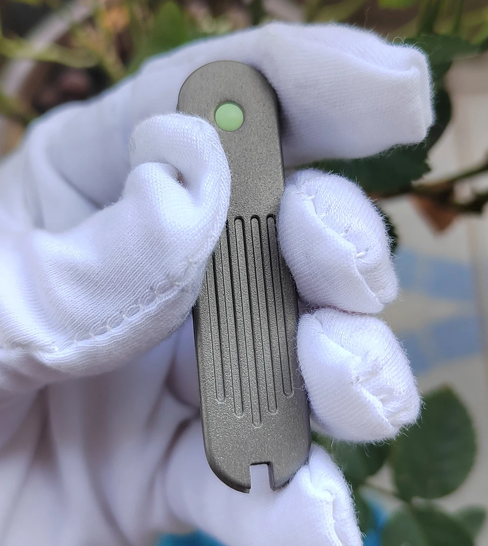 1 пара весов TC4 из титанового сплава 58 мм с лимитием для швейцарского армейского