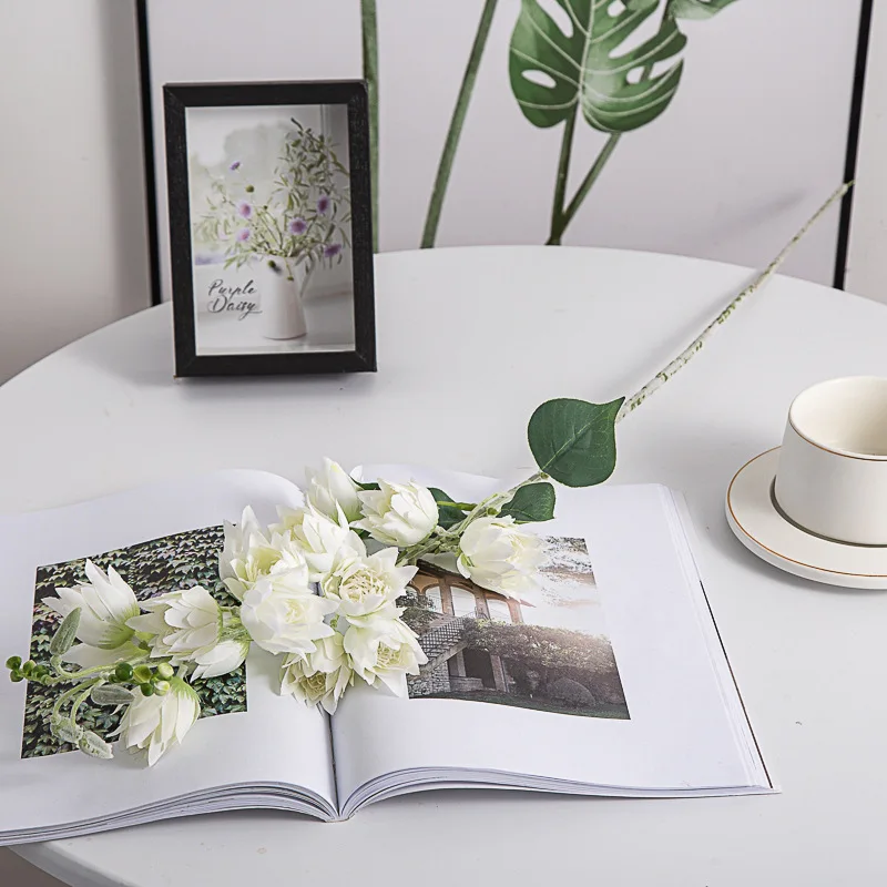 10 шт. искусственные цветы растения колокольчик Орхидея имитация детской