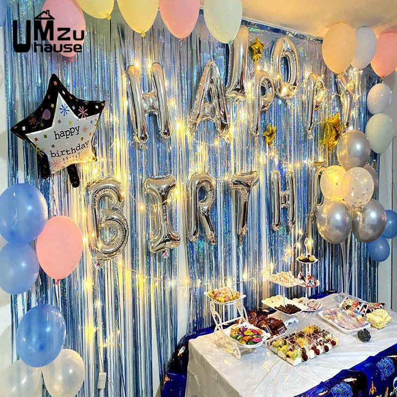 Светящаяся металлическая фольга 2PCS 2.5M