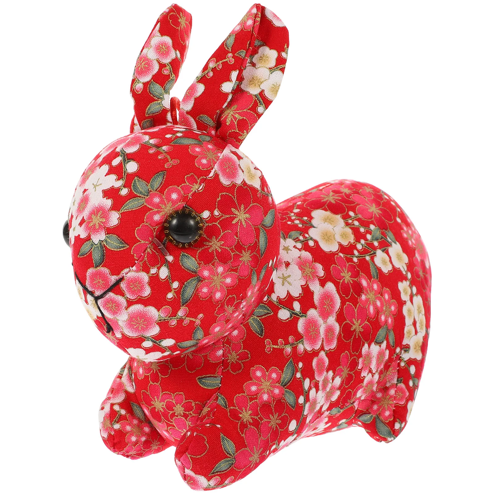

Rabbit Plush Bunny Year Mascot Stuffed Chinese Animal New The Animals Toy Zodiac Easter Toys Figurine Ornament Decorations Room