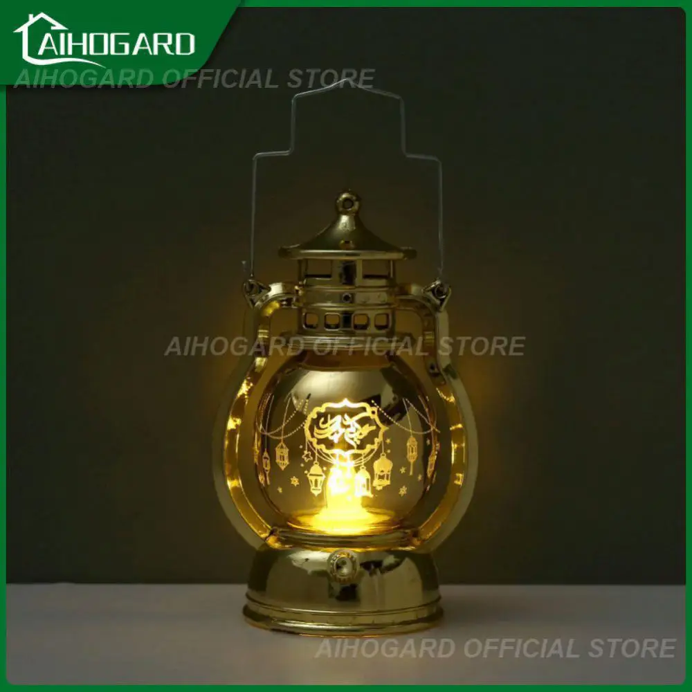 

Ramadan Decorations Eid Mubarak Ornaments Wind Light Eid Al-fitr Event Party Decor Middle East Festival Retro Led Lantern Light