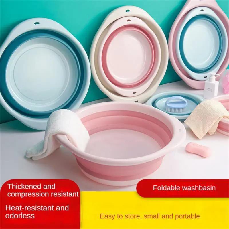 

Kitchen Accessories Sink Drain Basket Thickened Saving Space Telescopic Wash Basins Durable And Foldable Convenient Store Safe