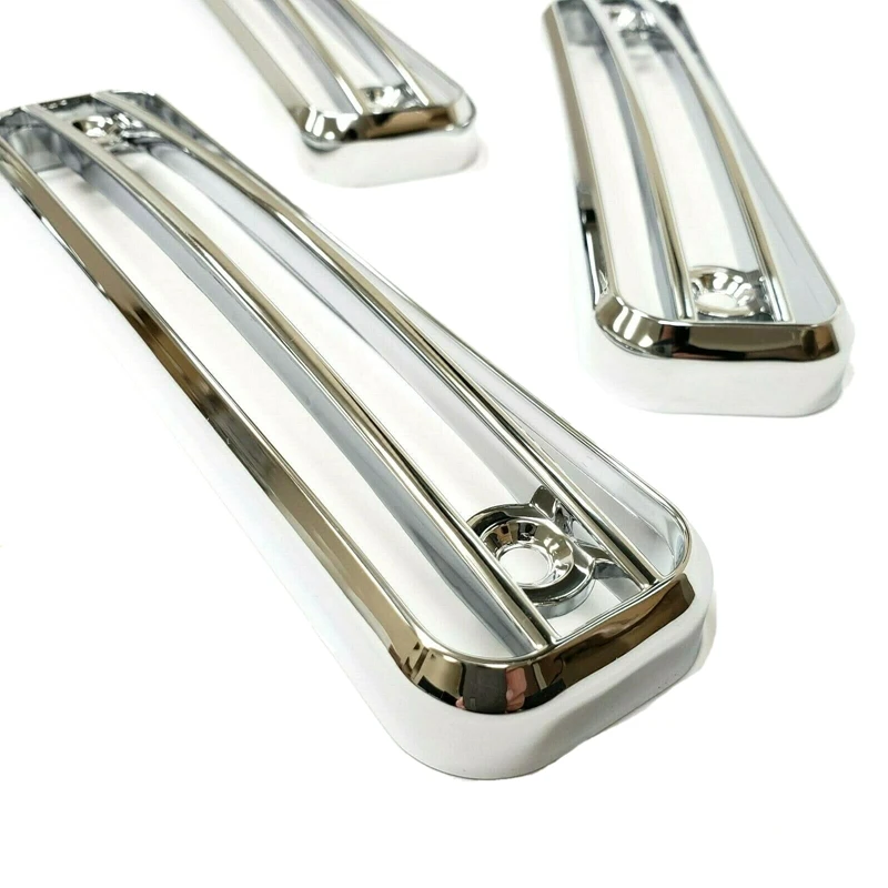 4 шт. хромированные боковые защитные накладки для автомобилей HUMMER H2 SUV SUT