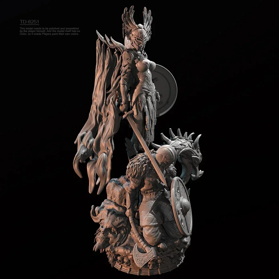 60 мм 75 90 наборы моделей из смолы красота бесцветные и самособранные (3D печать)