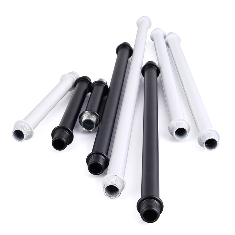 

2PCS/Lot M10 * 1 Hollow Rod Tube External Teeth Hollow Metal Rod Lighting Accessories Lamp Double-headed