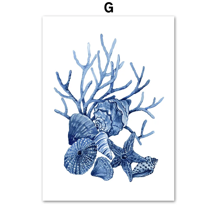 

Настенная картина "Морские обитатели" на холсте