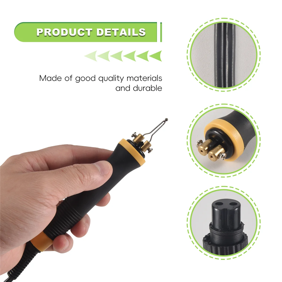 1/шт электрокаутерная ручка для пирографии пайки 23 шт. тыквы доски кожи коры