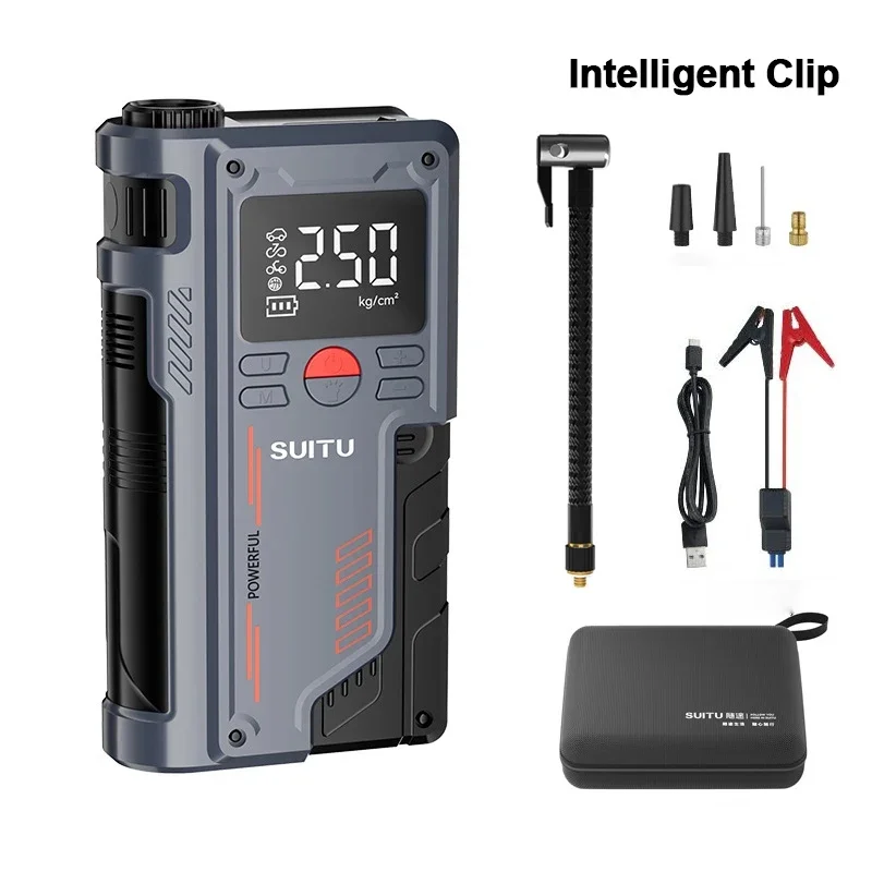 Автомобильный аварийный Стартер Мощность надувной насос все-в-одном машина