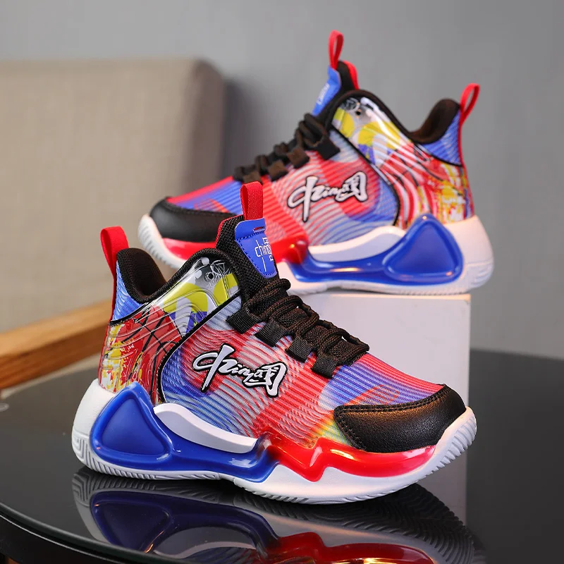 2022 New Children's Running Shoes 31-40 Size Sneakers Boys' and Girls' Wear-resistant Sneakers All Season Sports Shoes