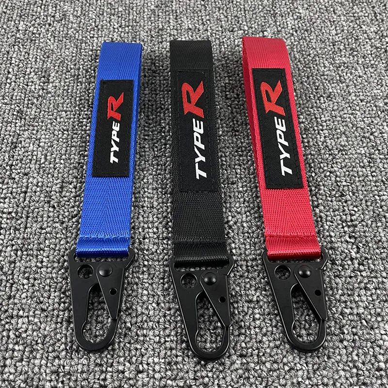 Нейлоновый тканевый брелок с вышивкой для эмблемы типа R Honda Jazz Stream civic fd2 GK5 |