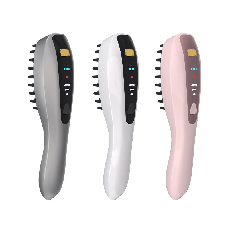 

Electric Mini Hair Guide Massage Comb Out Liquid Smear Scalp