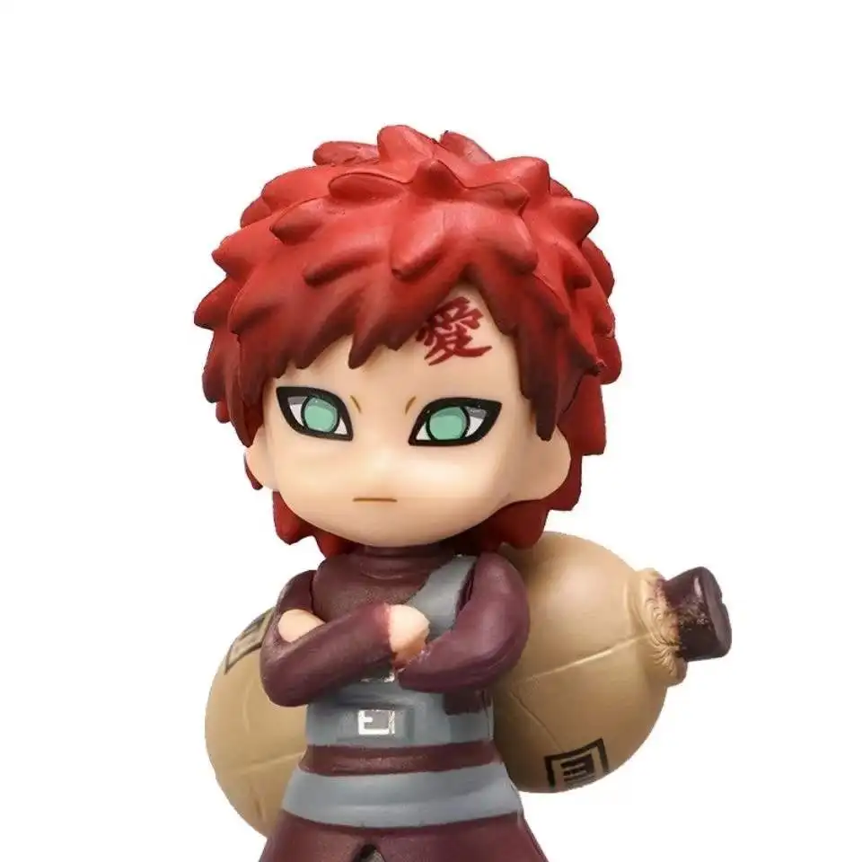 12PCS/set Naruto Doll Kawaii Action Haruno Sakura Uzumaki Sasuke Kakashi anime figure Toys for children |