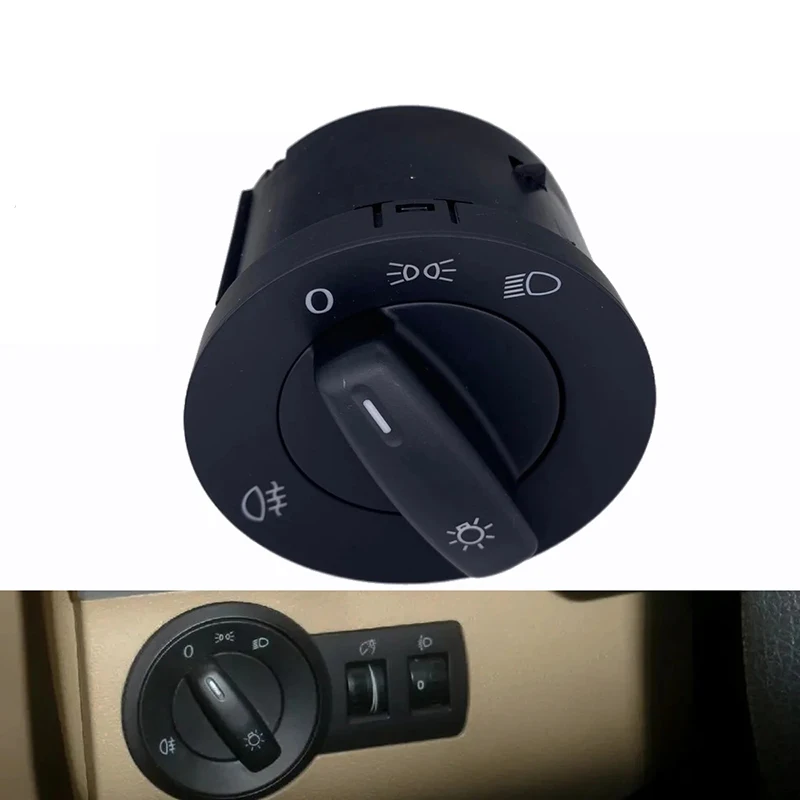 

For VW Volkswagen Caddy 2004-2008 Touran 2003-2006 Car Headlight Control Switch Fog Light Button car Accessories