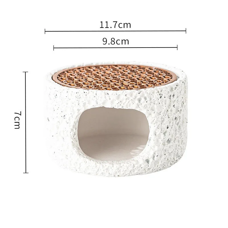 

Цементная тарелка Rock Texture Iron Art