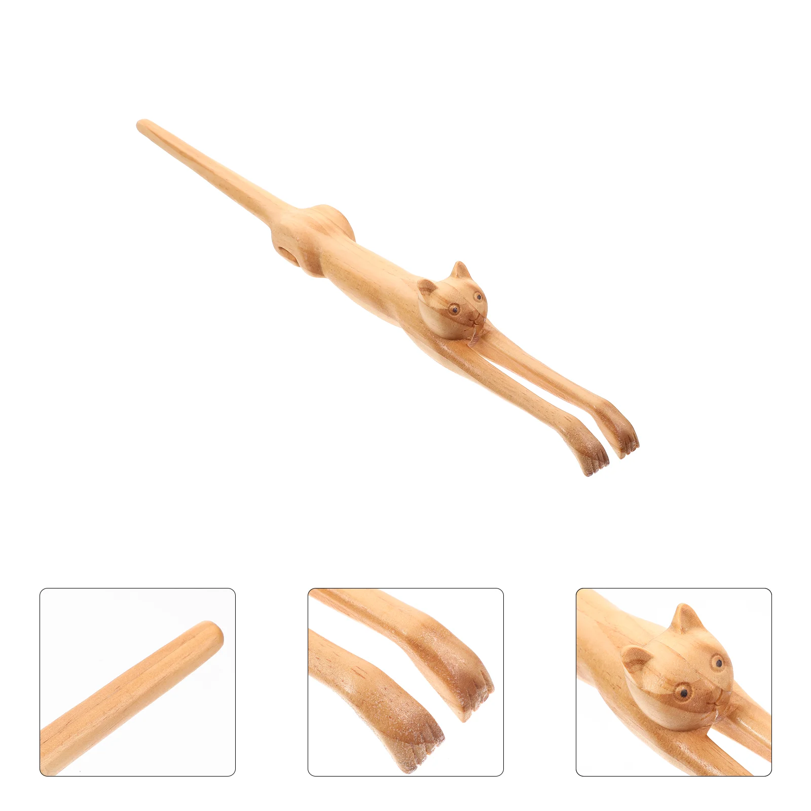 

Деревянная чесалка для детей и женщин, деревянная ручка, зуд, самоцарапающаяся, Когтеточка, спинки для тела, Бамбуковая, для взрослых