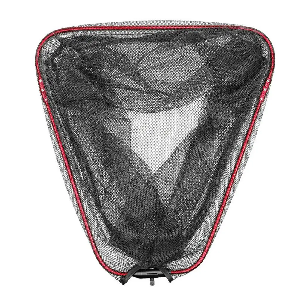 

Folding Fishing Brail Landing Net Head Stainless Steel Triangle Frame Foldable Nets Landing Dip Large Dense Accessories