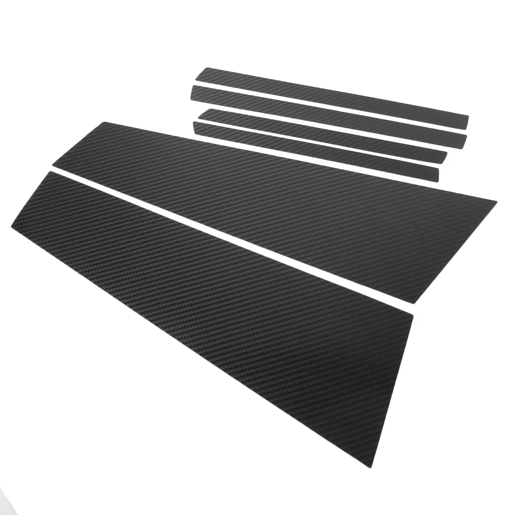 6 шт./комплект накладки на автомобильные окна BMW 5GT F07 5 Series Gran Туризм 2012 2013 2014 2015 2016