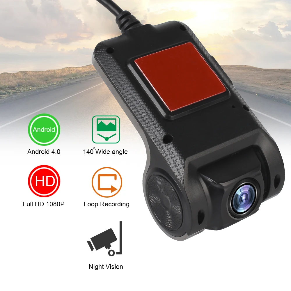 

Автомобильный видеорегистратор на Android с USB, Автомобильный видеорегистратор HD, Автомобильный видеорегистратор, ночная версия, широкий угол ...