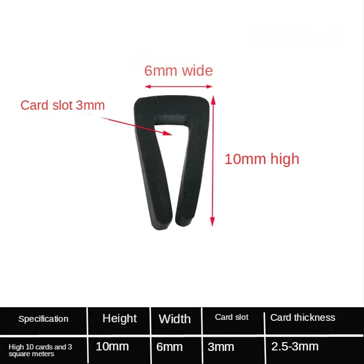 

Черная резиновая уплотнительная лента U-образная