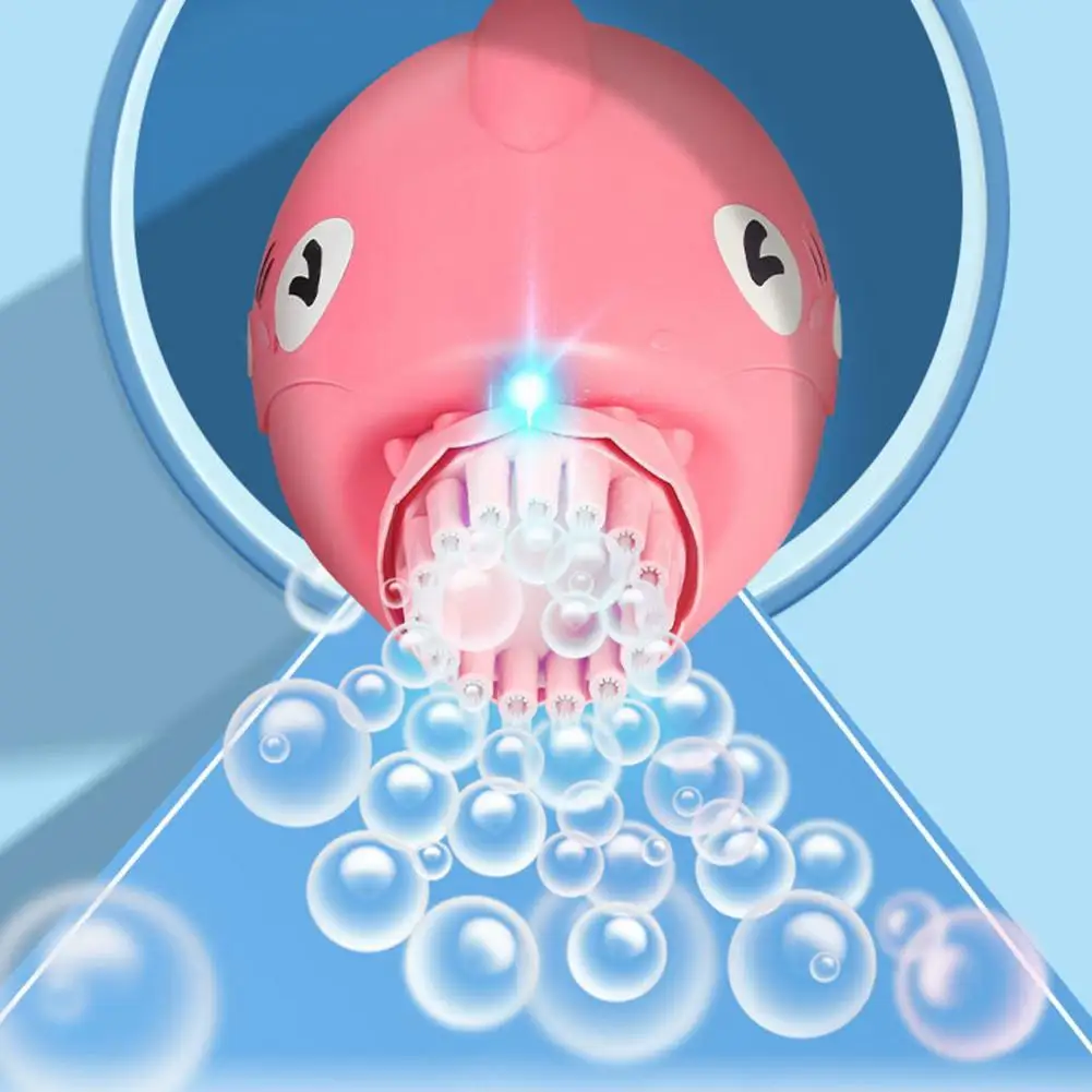 

Bubble Blower Wide Application Unique One Button Working Ergonomic Anti-slid Handle Blow Bubbles Toy